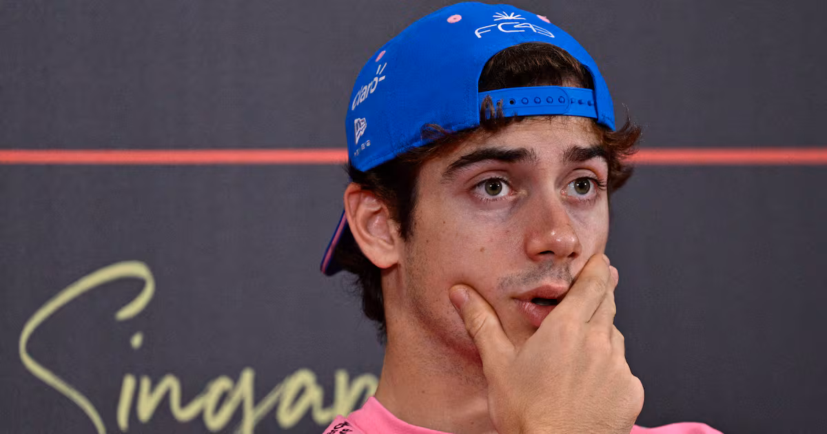 Colapinto, frustrado tras abandono en Singapur, propone reset con Alpine