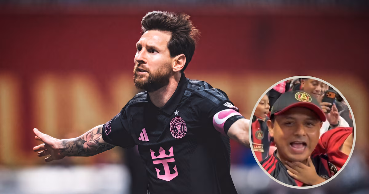 Messi hizo doblete y Inter Miami venció 3-1 a Atlanta United; cruce con Alonso y festejo inesperado de hinchas rivales
