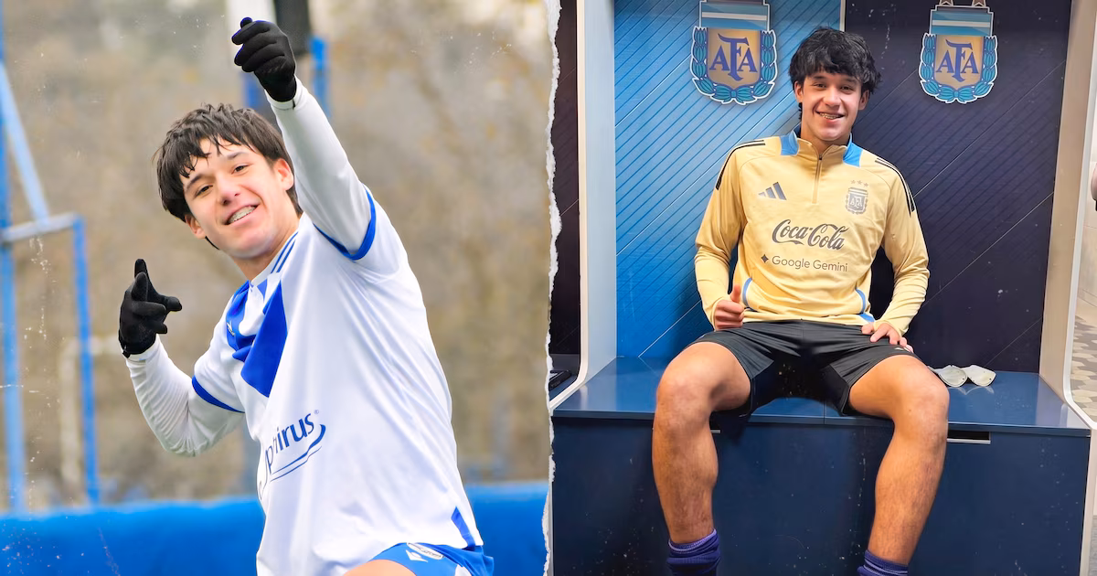 De Auckland a Vélez: Joaquín Reinoso, el delantero que eligió la Albiceleste y sueña con Messi