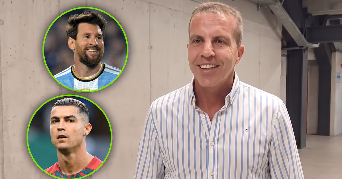 Cristóbal Soria viajó desde España para presenciar la despedida de Messi tras el 3-0 ante Benín