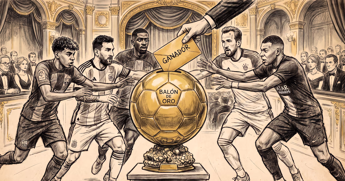 Cerró la votación del Balón de Oro 2026 y el desenlace quedará en manos de dos responsables hasta la gala en Londres