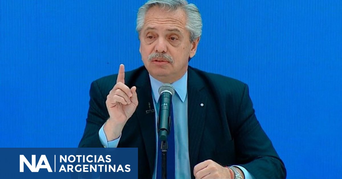Alberto Fernández habló en la Di Tella y dejó un mensaje para Milei