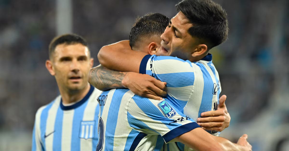 Racing venció 3-1 a Sarmiento de Junín en Avellaneda y recuperó la senda; Central Córdoba y Defensa y Justicia empataron 2-2 en Santiago del Estero