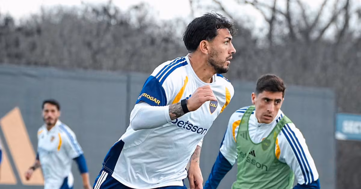Boca ajusta el plan para que Paredes llegue a la revancha ante Vasco da Gama