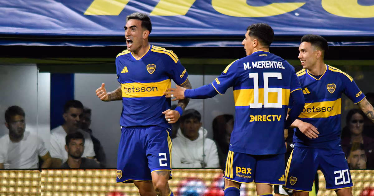 Boca goleó 3-0 a Unión en la Bombonera y estiró su invicto a 16 encuentros