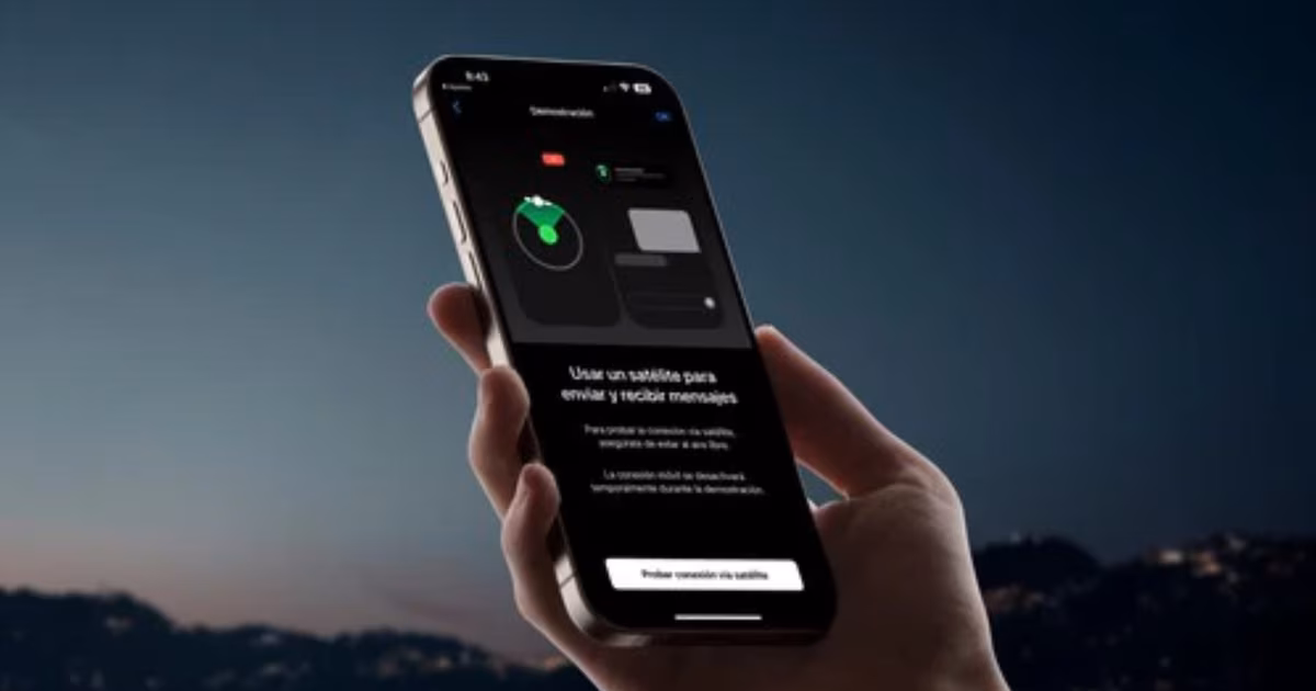 Apple ofrece un año más de servicio satelital gratis para iPhone 14 y modelos siguientes