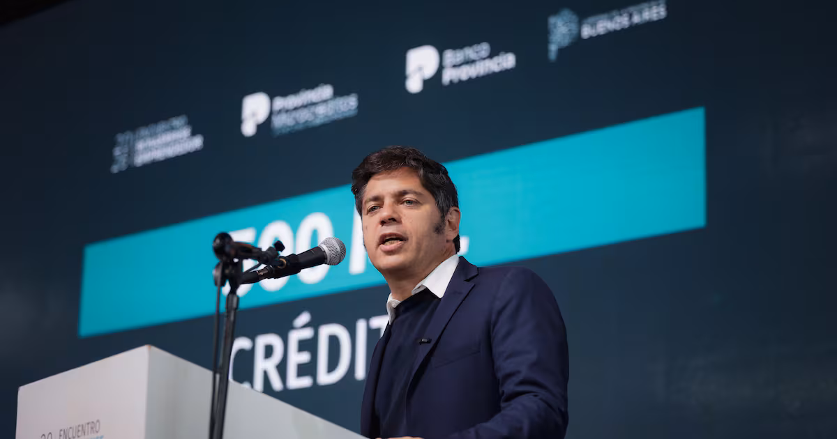 Kicillof: se necesita un modelo económico que rompa con la lógica de la motosierra y potencie la producción