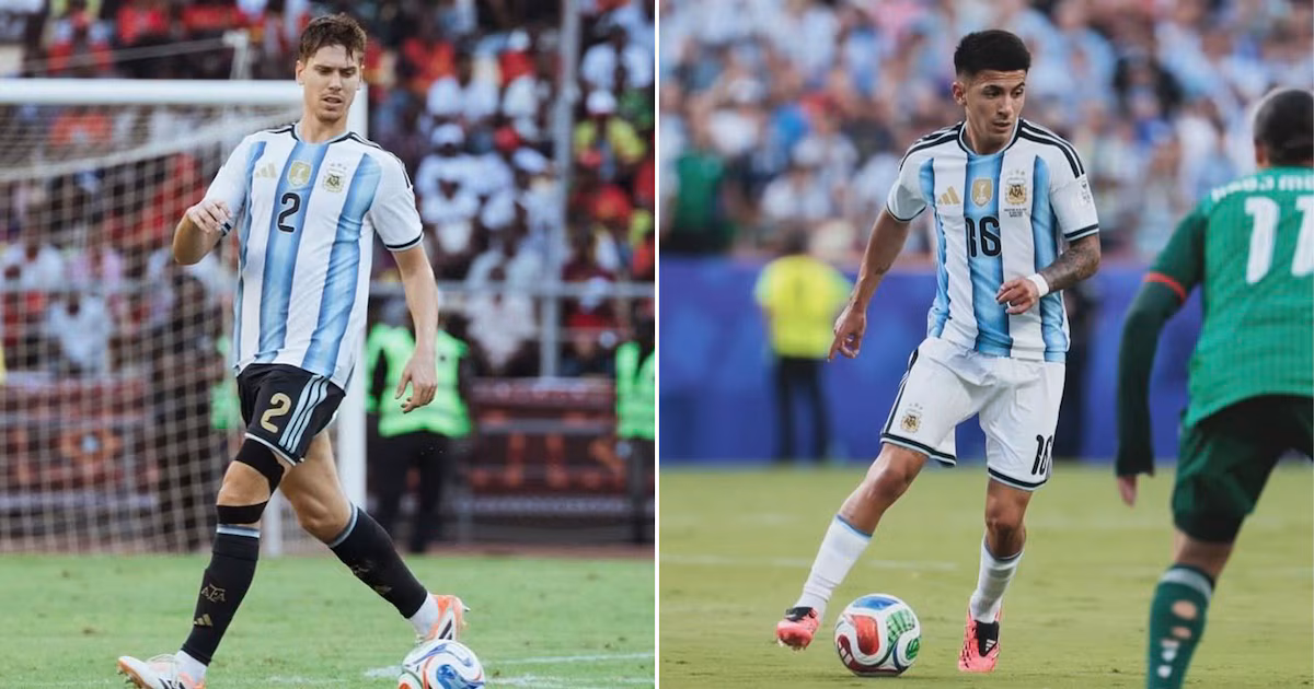 Argentina pierde a dos jugadores por lesión para la ventana de amistosos; Almada y Foyth quedan fuera