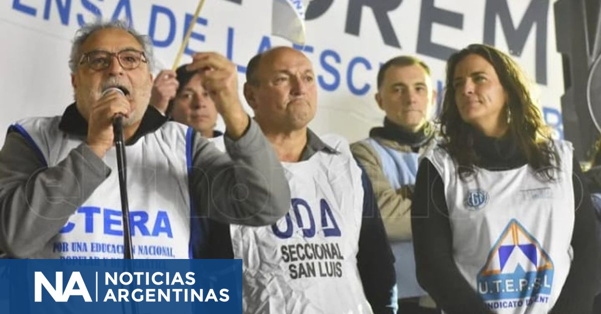 San Luis: docentes advierten temor a reclamar y gremios cuestionan bonos para municipales