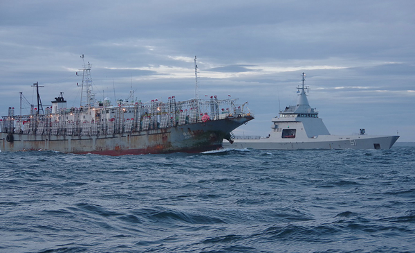 Recaudación de 5.381.374.680 pesos por sanciones a la pesca ilegal en el Mar Argentino (2026)