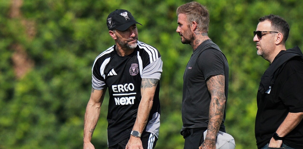 El Kily González asumió como DT de Inter Miami y ya dirigió su primer entrenamiento junto a Messi y Beckham