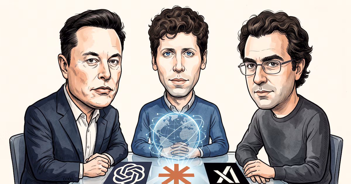Demanda acusa a SpaceXAI, OpenAI y Anthropic de coordinar para ralentizar la IA