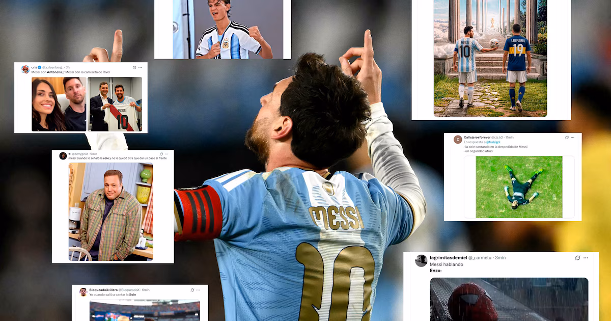Memes de la despedida de Messi ante Benín: La Sole, drones y la expectativa sobre la próxima generación