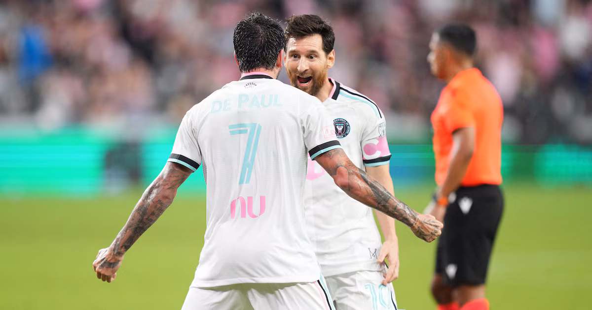Messi aporta gol y asistencia en el empate del Inter Miami ante Nashville; bronca por remates al palo