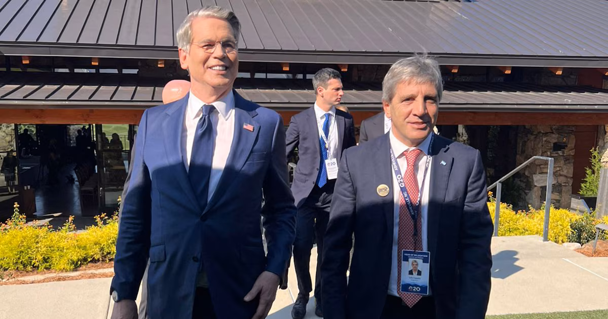 EE. UU. podría volver a respaldar a Argentina si hiciera falta, afirma Bessent