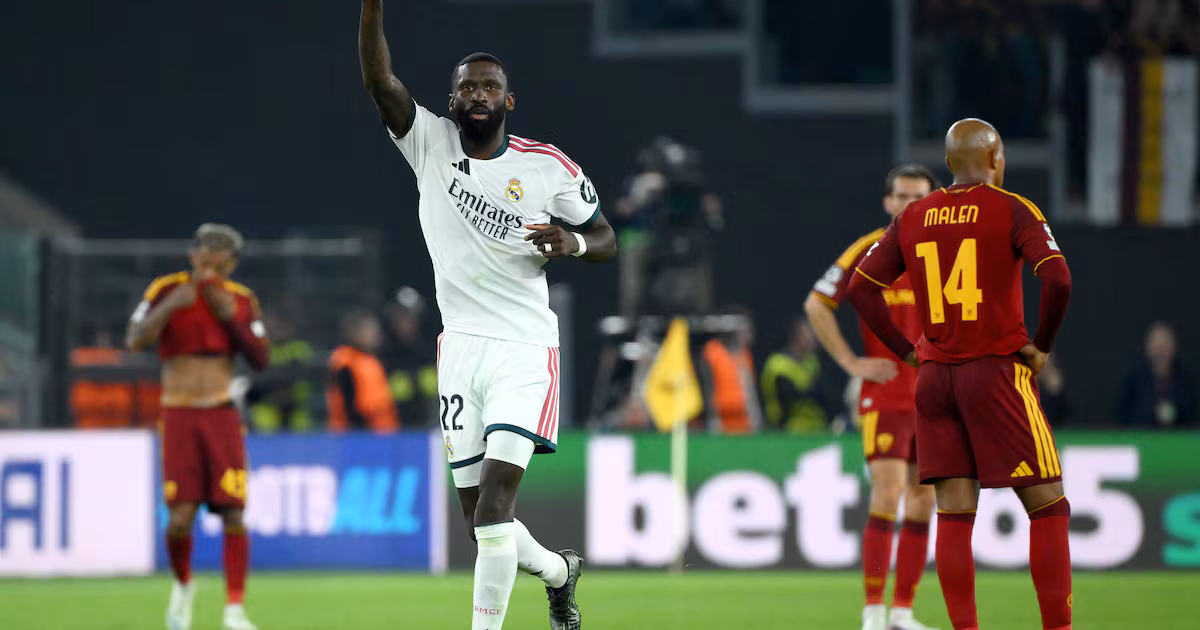 Champions League: Real Madrid da vuelta una clasificación con un 4-3 ante la Roma en el Olímpico