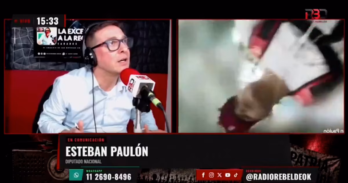 Le robaron el celular al diputado Esteban Paulón durante una entrevista en vivo desde San Pablo