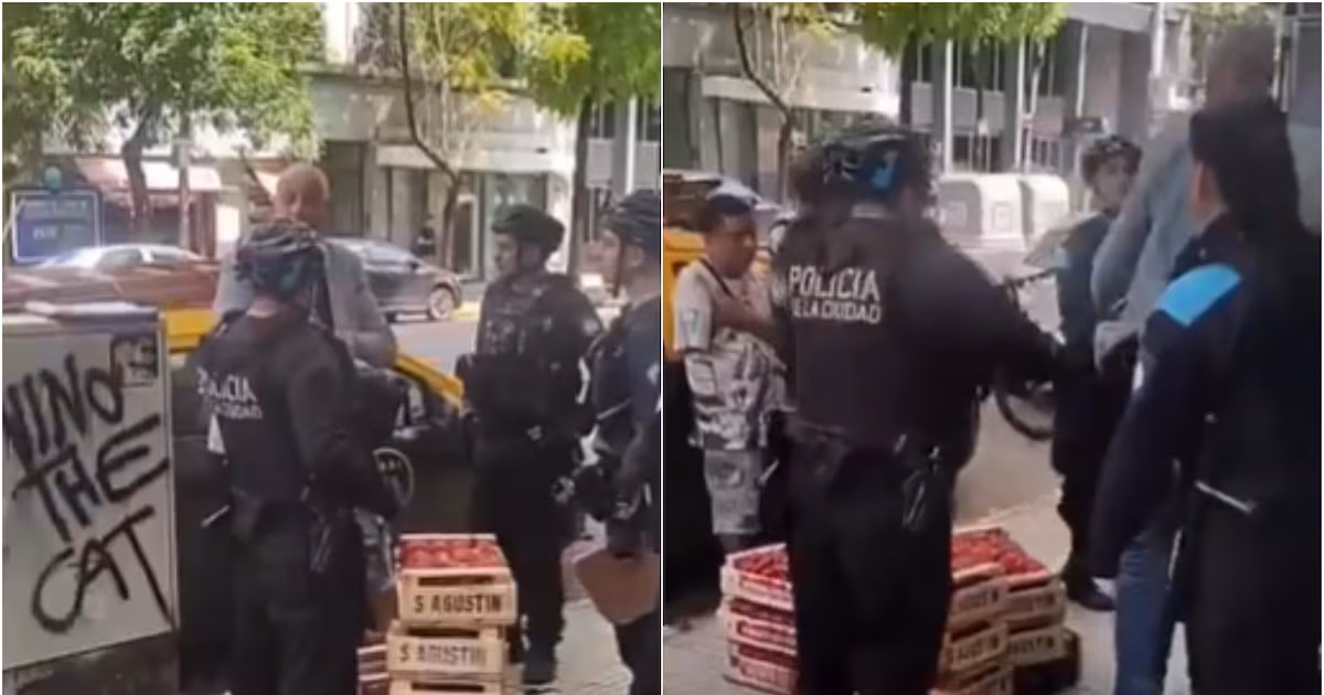 Pietragalla cuestionó un operativo policial para evitar la incautación de frutillas a un vendedor ambulante