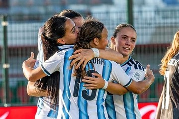 Mercedes Diz marcó dos veces y Argentina consiguió su primer triunfo en el Mundial Sub-17 ante Nueva Zelanda