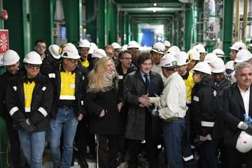 Milei encabezó la inauguración de dos plantas de litio de Rio Tinto en Catamarca bajo el marco del RIGI
