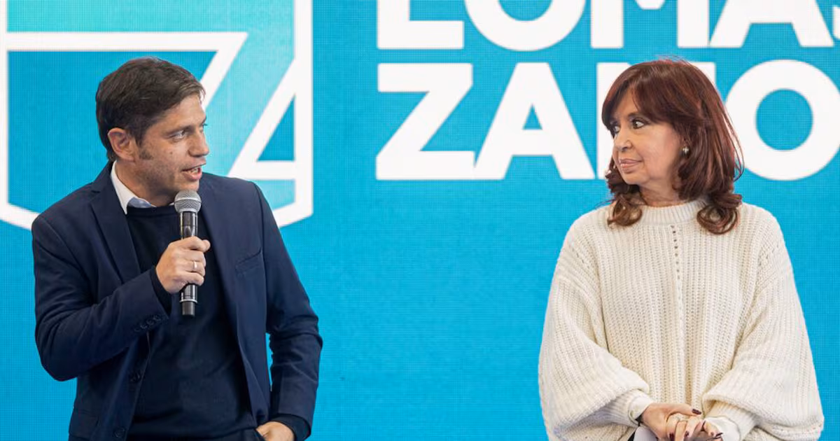 Cristina Kirchner busca restituir derechos políticos para competir; Kicillof dispuesto a enfrentarla