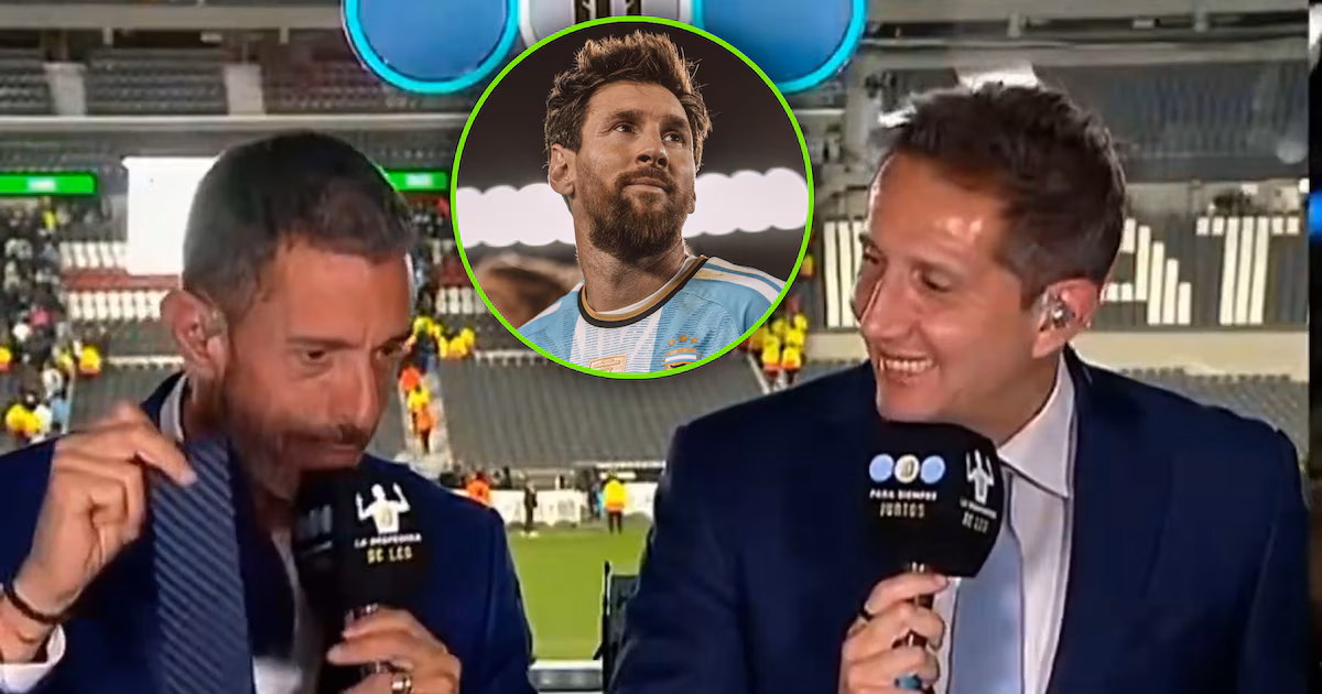 Pablo Giralt anunció la “jubilación” de la corbata que usó durante 15 años cubriendo a Messi