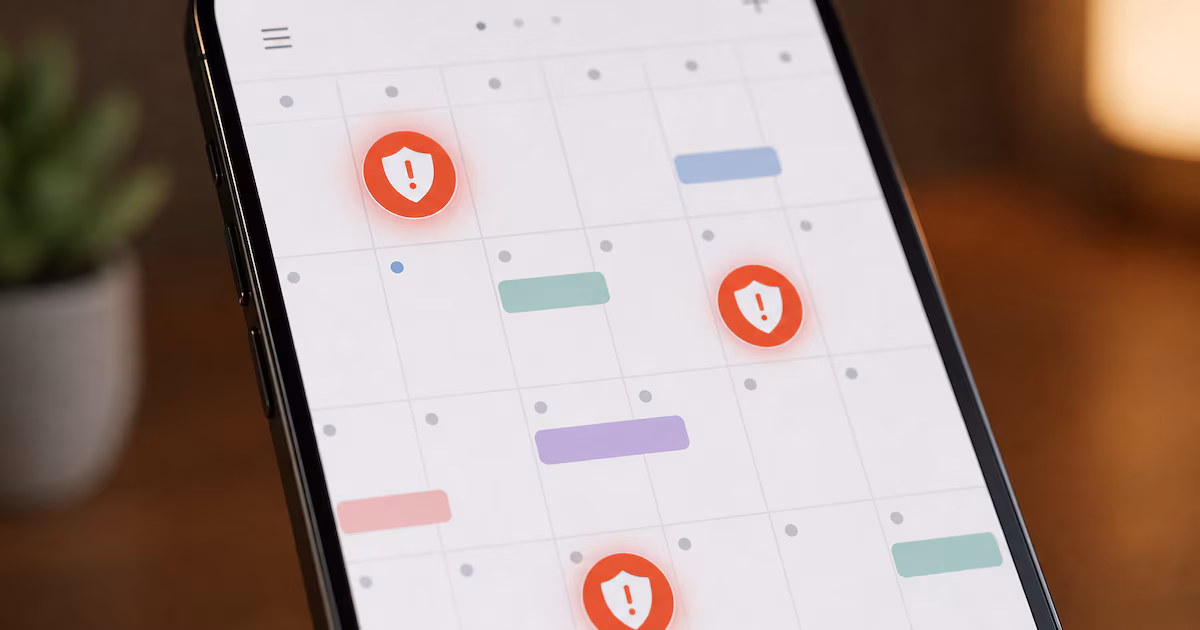 Phishing por invitaciones de calendario: por qué crece y cómo funcionan