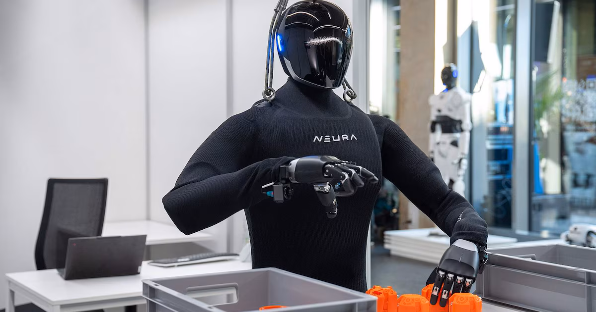 La TUM y NEURA abren el RoboGym en Múnich para entrenar 100 robots en 48 celdas; presentan la cuarta generación del 4NE1 Gen 4