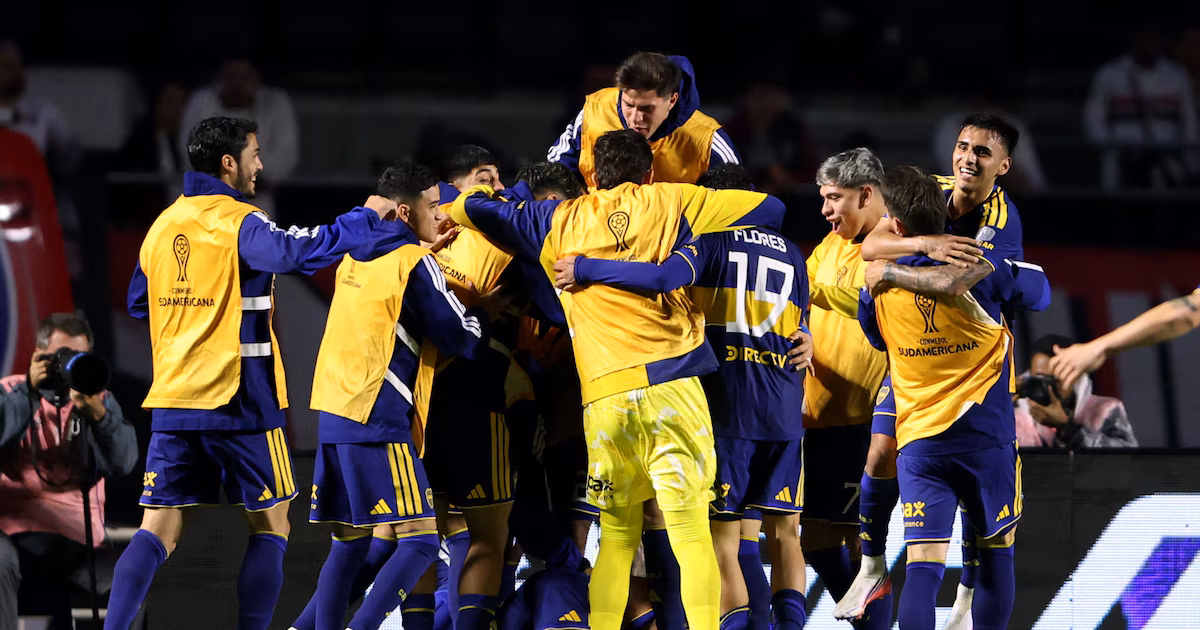 Boca Juniors avanzó a semifinales de la Copa Sudamericana tras empatar 1-1 en San Pablo y ganar 2-1 en el global; enfrentará al Vasco da Gama