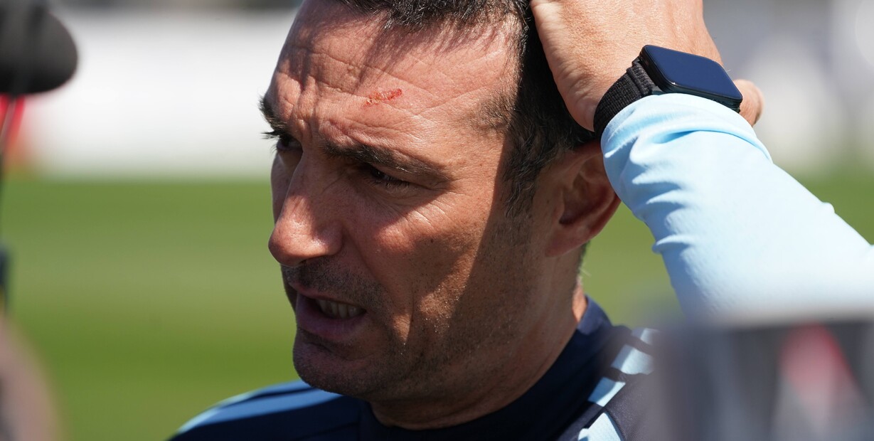 Scaloni: no hay novedades sobre su continuidad y aguardará una charla con Tapia para definir su ciclo