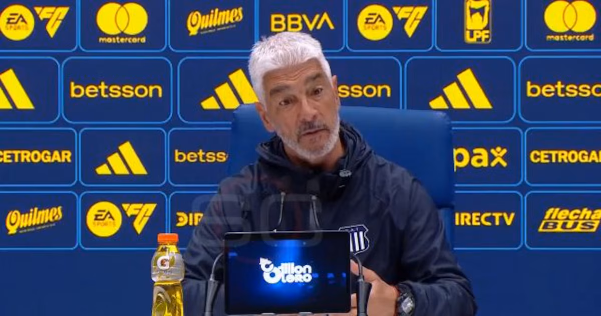 De Felippe defendió su selección y la salida de juveniles tras la caída de Talleres ante Boca