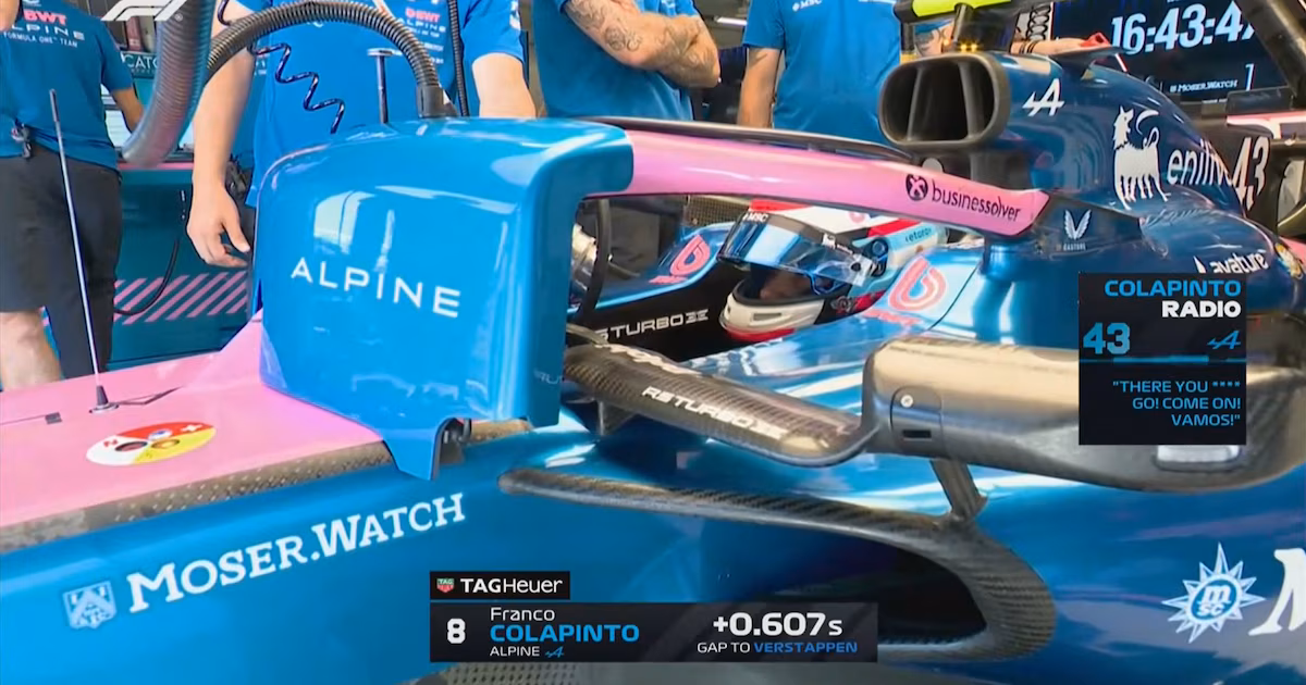 Colapinto ante un gran salto en Barcelona: 9° en la Q3 y clara ventaja sobre Gasly en el GP de España
