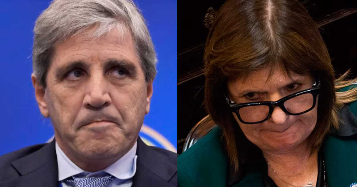 Tensiones en la mesa chica: Caputo ausente y Bullrich toma distancia