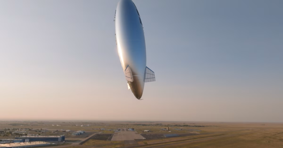 Aeronave de Sceye probó como torre de comunicaciones flotante en la estratósfera durante ruta entre EE. UU. y Japón