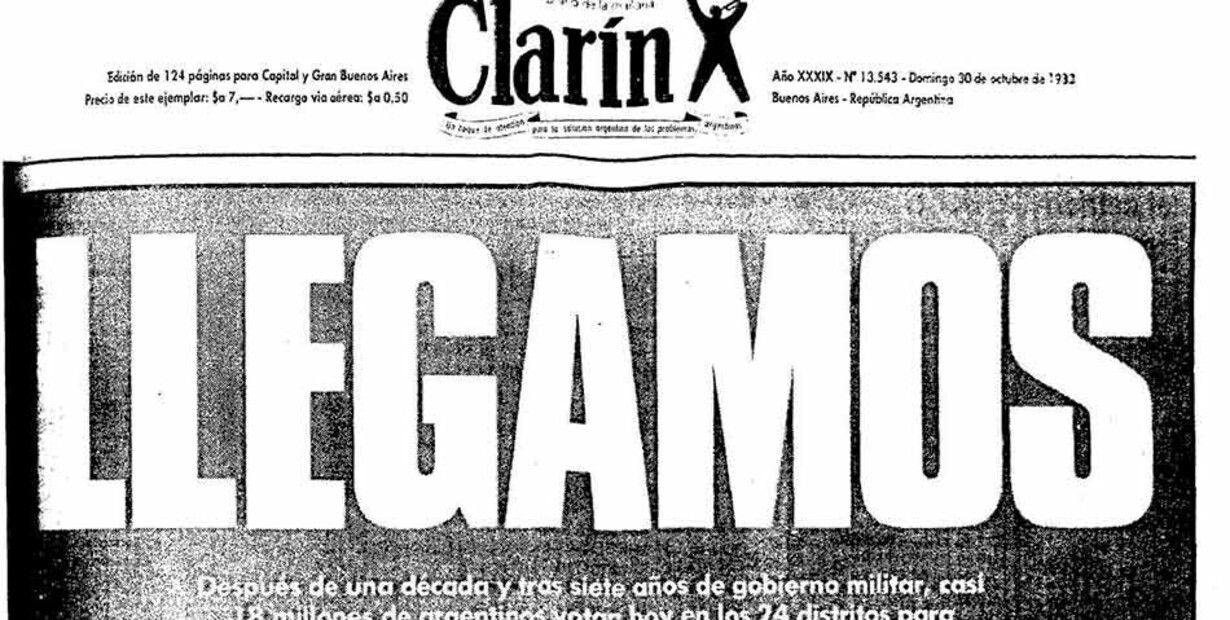 A 43 años del retorno democrático: Alfonsín y el inicio de una nueva etapa en la Argentina