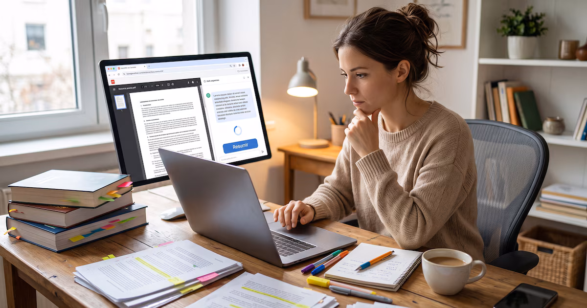 La clave para resúmenes fiables de PDFs con IA: un prompt claro y una estructura definida